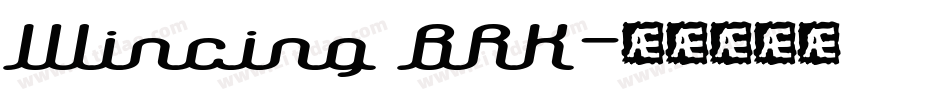 Wincing BRK字体转换